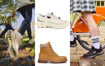 連日豪雨也不怕！人氣防水鞋推薦：SKECHERS、HOKA、Timberland…機能時尚一次到位