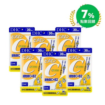 DHC維他命C+B2 (30日份)6包組
