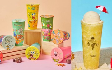 海綿寶寶粉絲快衝！有飲推「High翻比奇堡」聯名飲品，5款水果飲＋限定周邊一次看