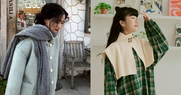 冬季圍巾推薦｜一條就加分！日系女孩必收的百搭圍巾＆披肩清單