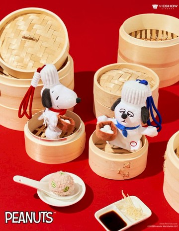 史努比變身小籠包！威秀影城「史努比小籠包系列」2/13開賣，購買方式、售價一覽