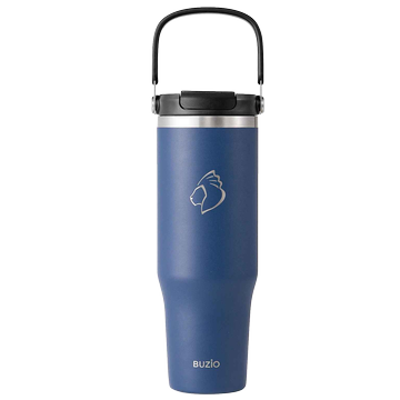 【BUZIO】40oz (1182ml )Swing Series Insulated Tumbler | Swing 系列保溫隨行杯  藍 (國際貨運, 盒子非完美, 請可接受再下單)