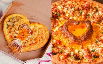 母親節聚餐吃這個🍕愛心比薩、爆量海鮮超滿足🦀💗