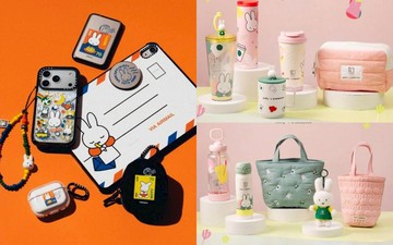 miffy 70週年聯名登場！星巴克杯款、生活用品，CASETiFY客製化手機殼萌出新高度！