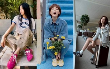 安俞眞、王淨、木村光希都在穿！LV薄底鞋爆紅細節曝光、根本女星私服神隊友
