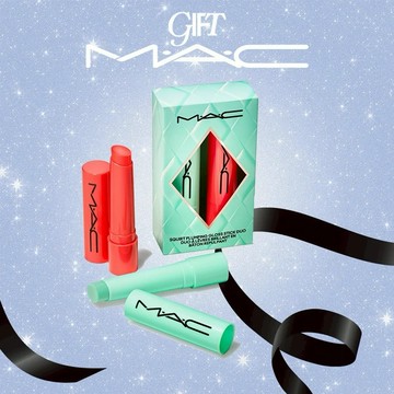 [LINE禮物]【MAC】未來樂園系列｜2 色 4D 嘟嘟唇膏組